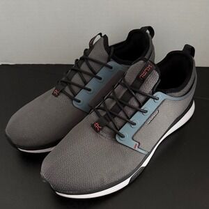 Kuru Mens 12.5 Grey Atom Waterproof Heel Support Athletic Running Shoes